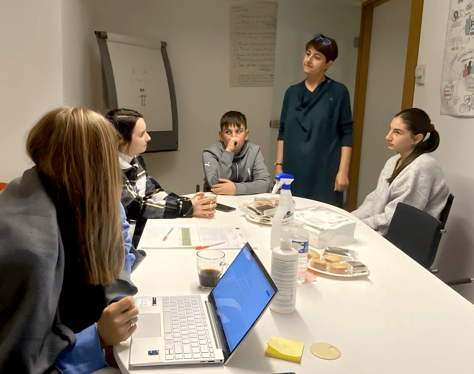 The First meeting of Young Changemakers