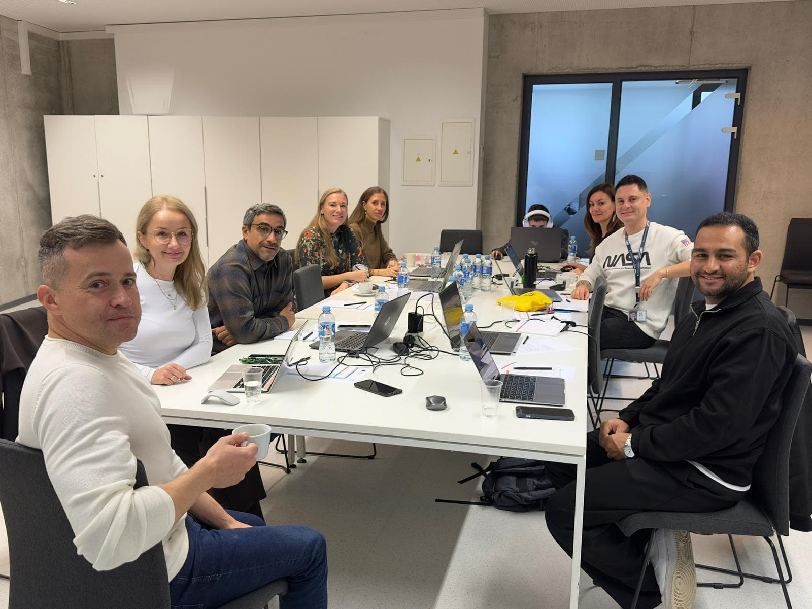 FSL team at the “Positive Workplace” partners’ meeting in Kaunas